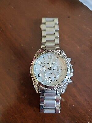 Michael Kors Blair MK5165 Silver Stainless Steel Case Band 